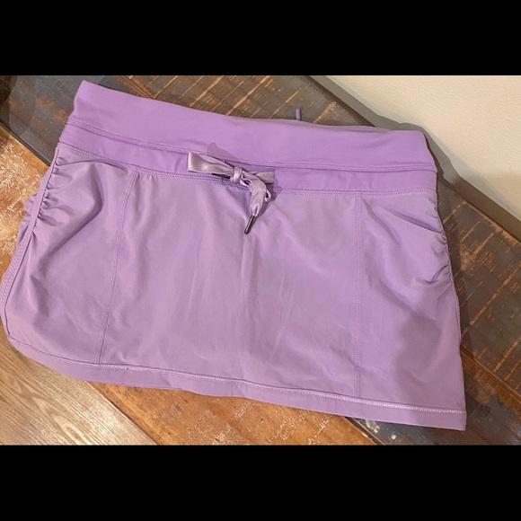🚫Sold🚫 lululemon Purple Energy Skirt/Skort - Picture 5 of 6